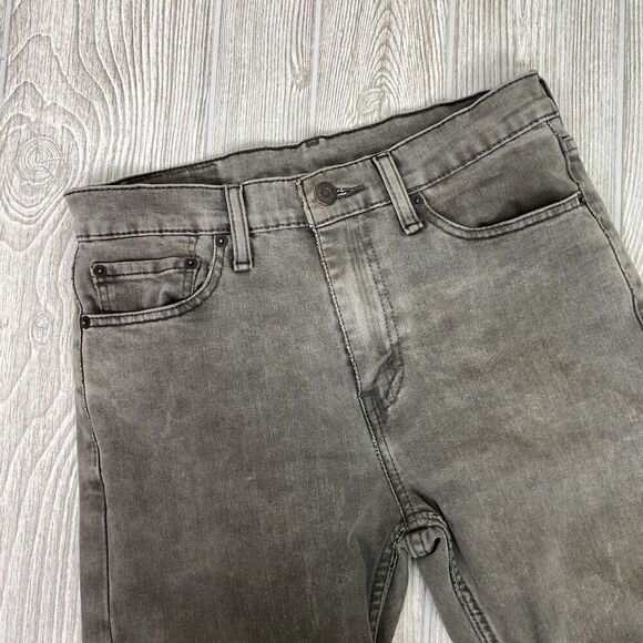 Vintage Levi's Relaxed Straight Leg Men's 30x32 Levis S40196 Gray Wash - Picture 3 of 9